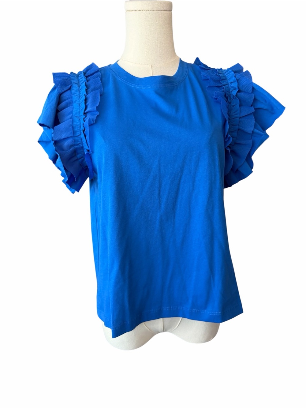 U Ulla Johnson Leia Top in Blue Size M